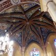 Sarrazac : le plafond du choeur