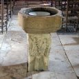 Lasvaux : le bénitier