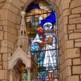 Mayrac : vitrail Saint-Martin